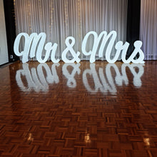 Load image into Gallery viewer, Mr &amp; Mrs lights
